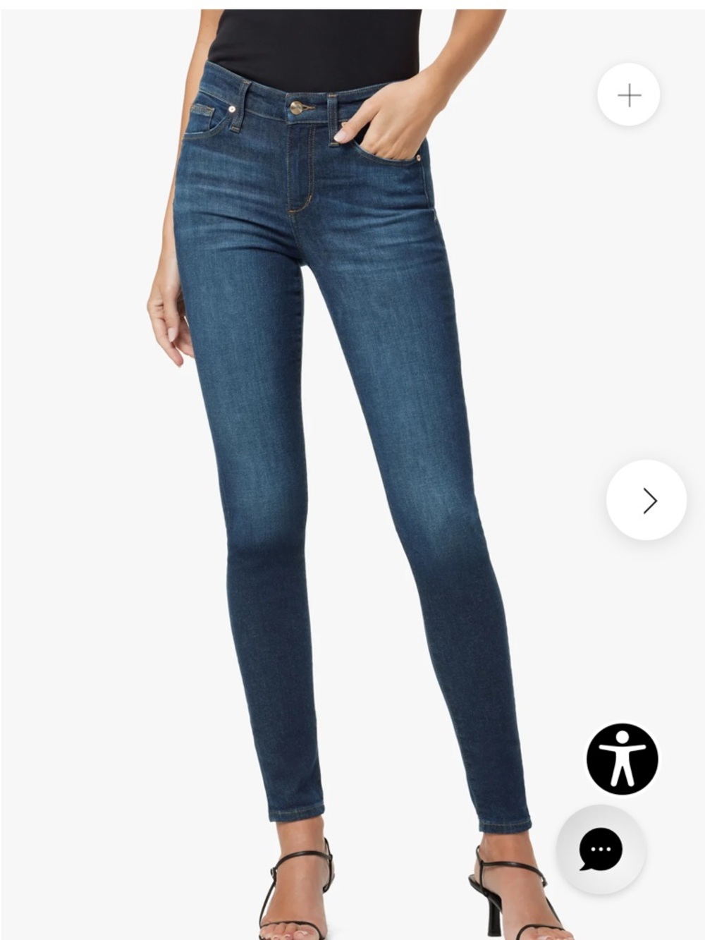 Joe's Jeans Dark Indigo Skinny Jeans